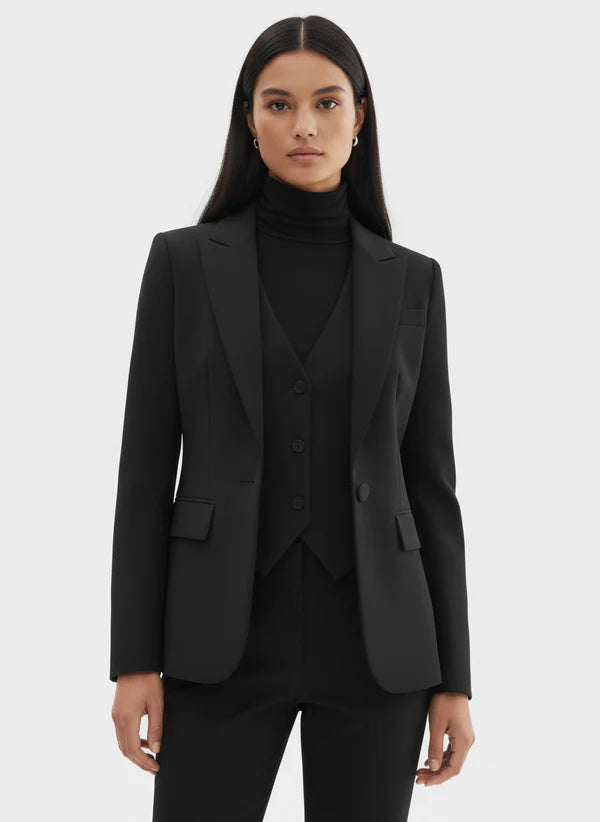 3-delige Maatpakset Met Slanke Pasvorm Voor Dames | Sara