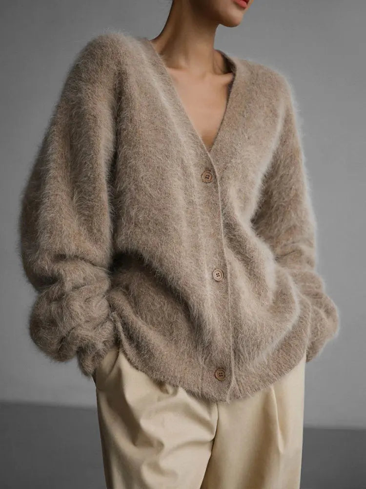 Casual Losvallende Cardigan Voor Dames | Pyra