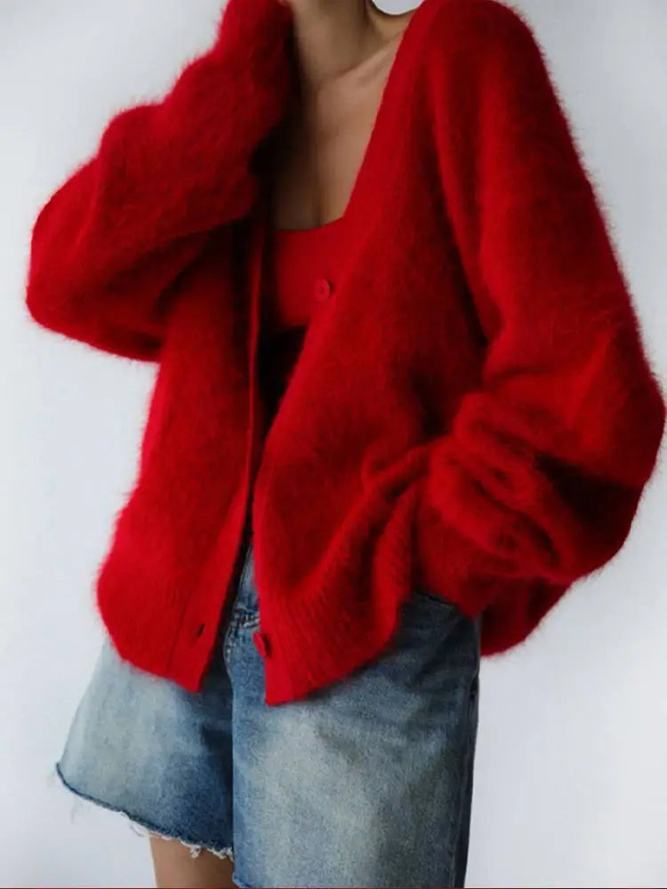 Casual Losvallende Cardigan Voor Dames | Pyra
