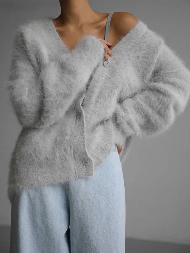 Casual Losvallende Cardigan Voor Dames | Pyra