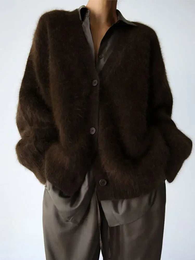 Casual Losvallende Cardigan Voor Dames | Pyra
