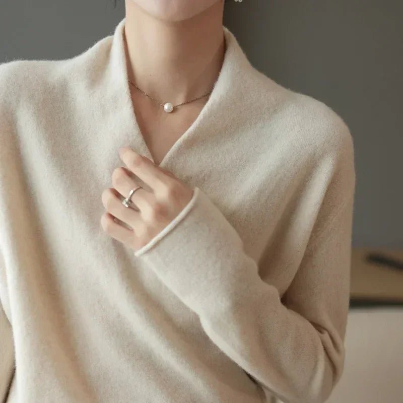 Casual V-hals Trui Voor Dames | Shane