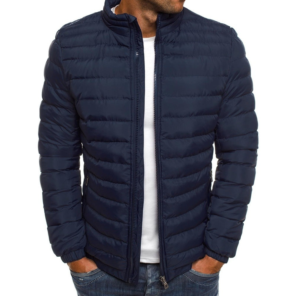 Casual Parka Jas Heren Voor Heren | Taven Donkerblauw