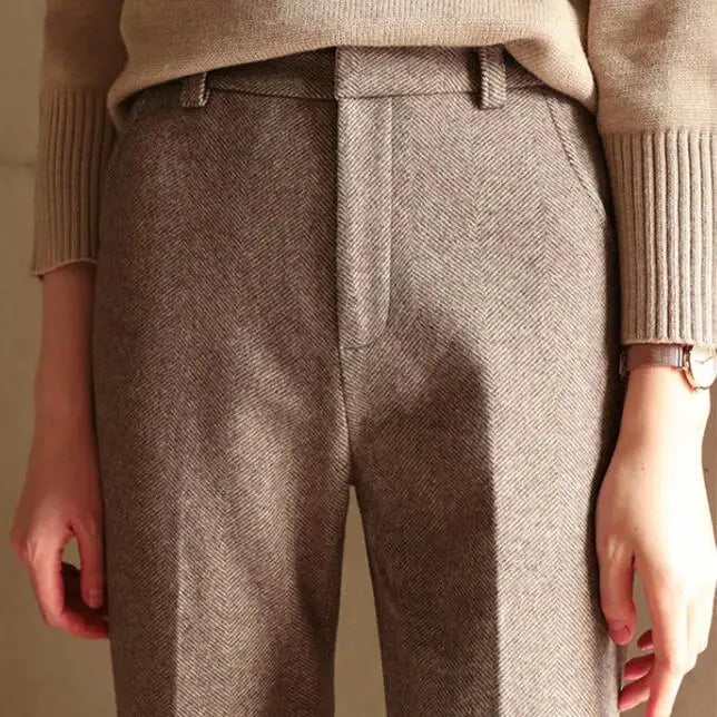 Classic Wool Broek Voor Dames | Terry