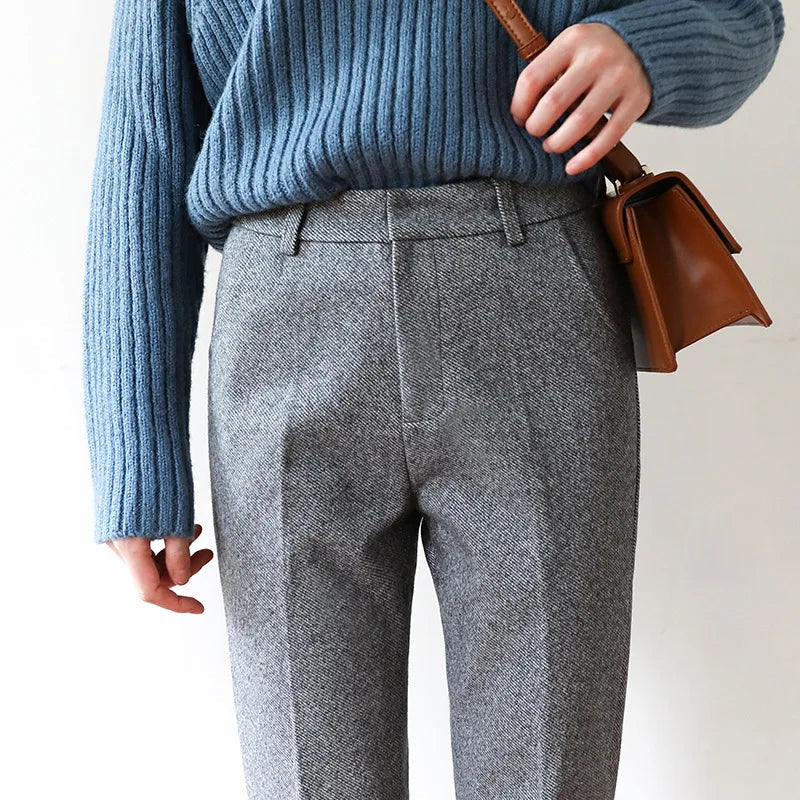 Classic Wool Broek Voor Dames | Terry