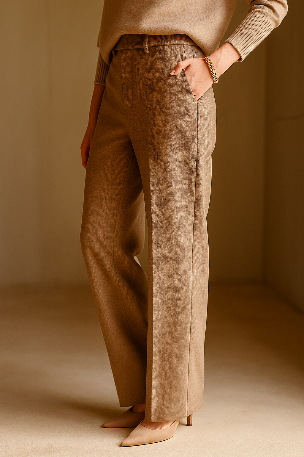 Classic Wool Broek Voor Dames | Terry