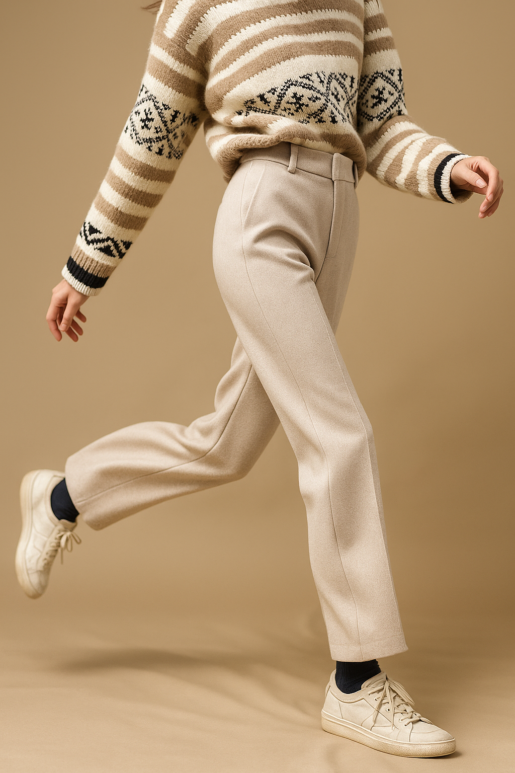 Classic Wool Broek Voor Dames | Terry