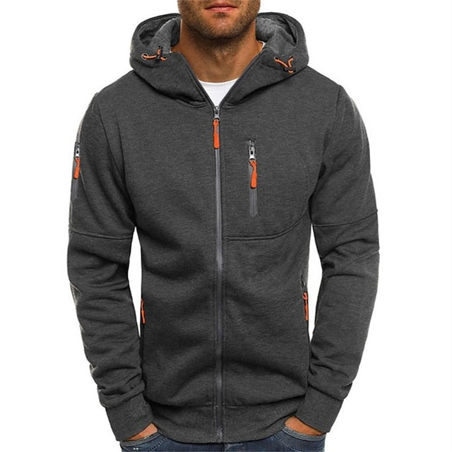 Comfortabele Hoodie voor Mannen | Noah Donkergrijs