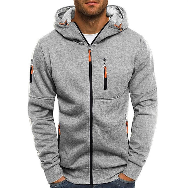 Comfortabele Hoodie voor Mannen | Noah Lichtgrijs
