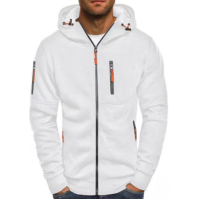 Comfortabele Hoodie voor Mannen | Noah Wit