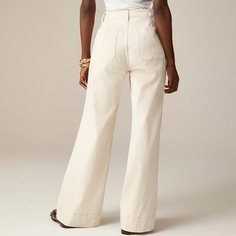 Denim Rechte Pijpen Broek Voor Dames | Jillian