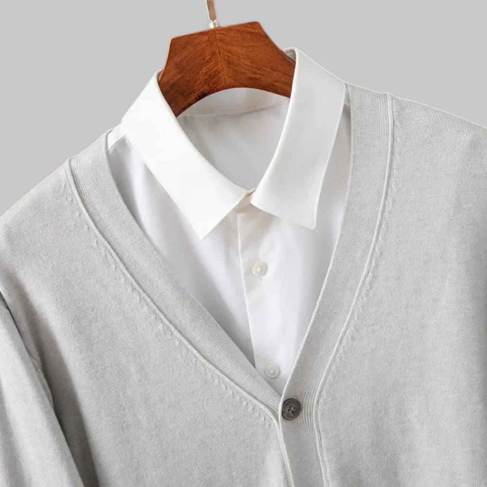 Gebreide V-Hals Trui voor Heren | Lucas