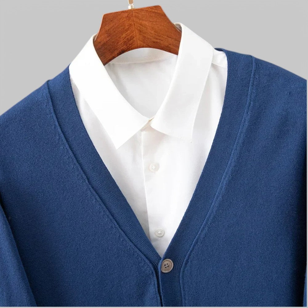 Gebreide V-Hals Trui voor Heren | Lucas