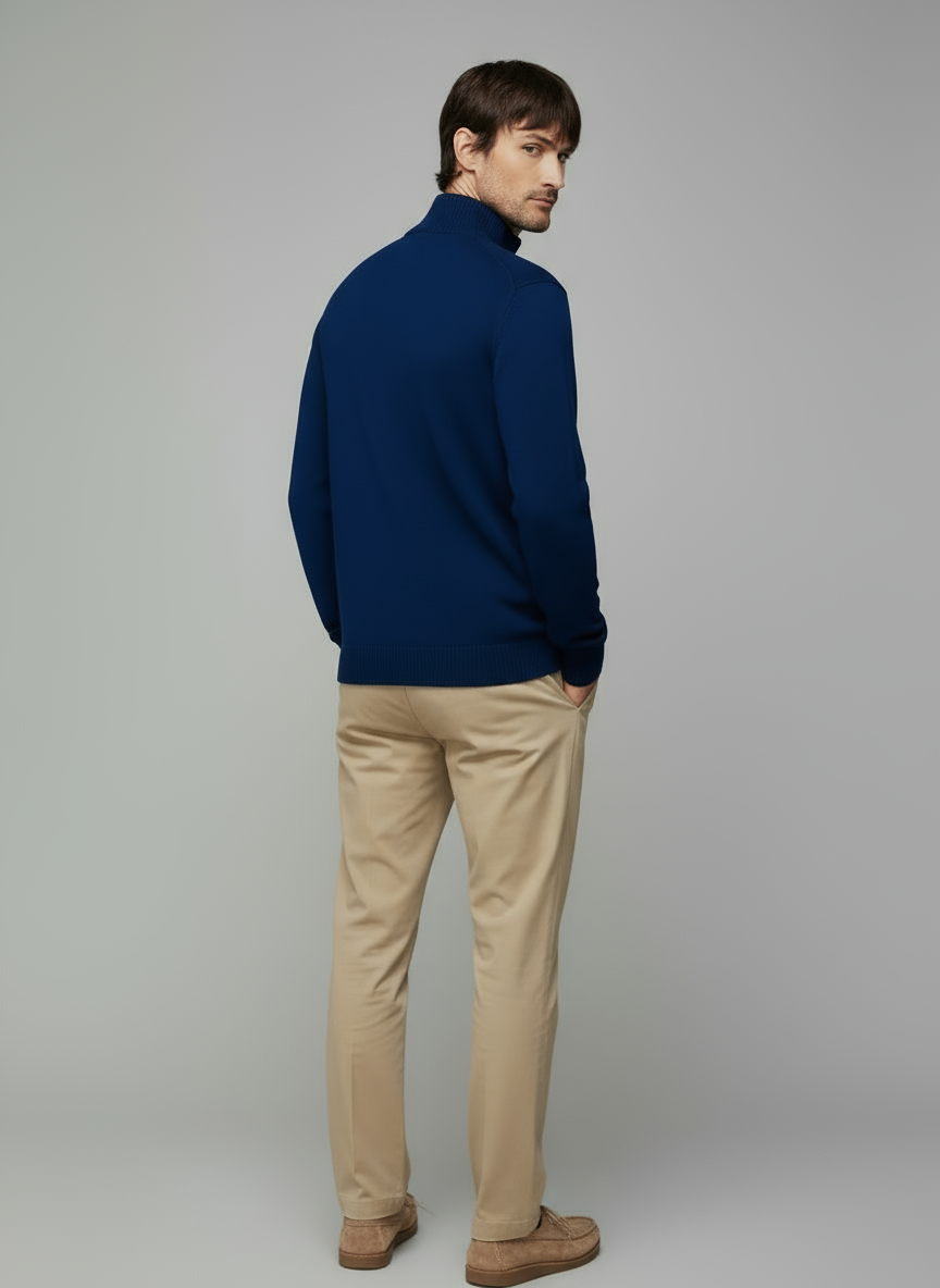 Herentrui met Kwartritskraag voor Heren | Dmitri