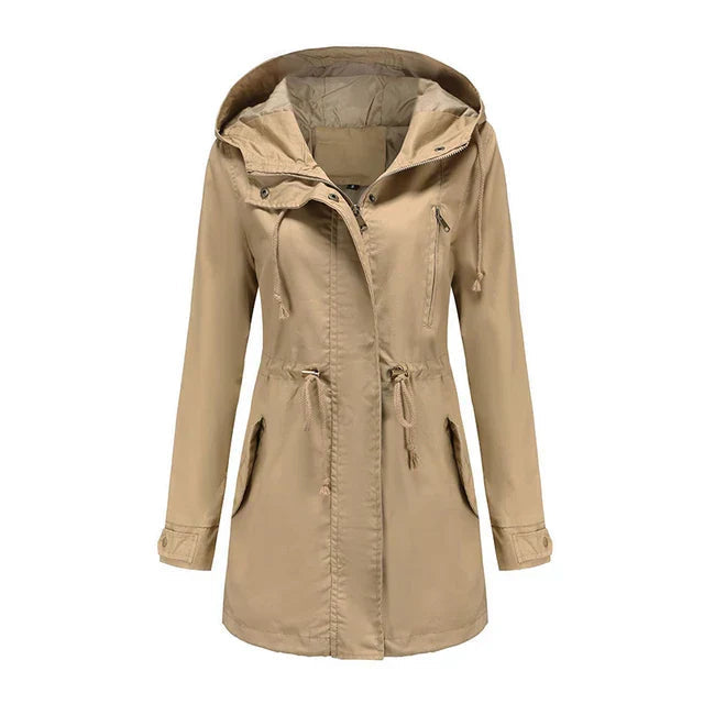 Hooded Jacket voor Dames | Emilia Abrikoos