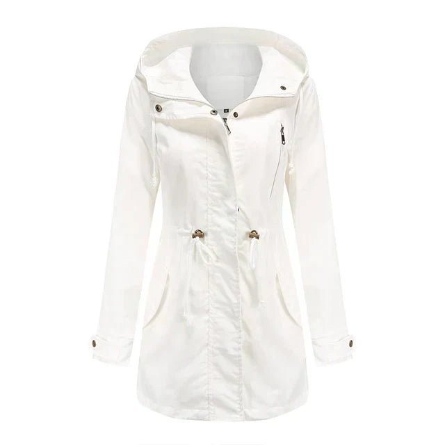 Hooded Jacket voor Dames | Emilia Wit