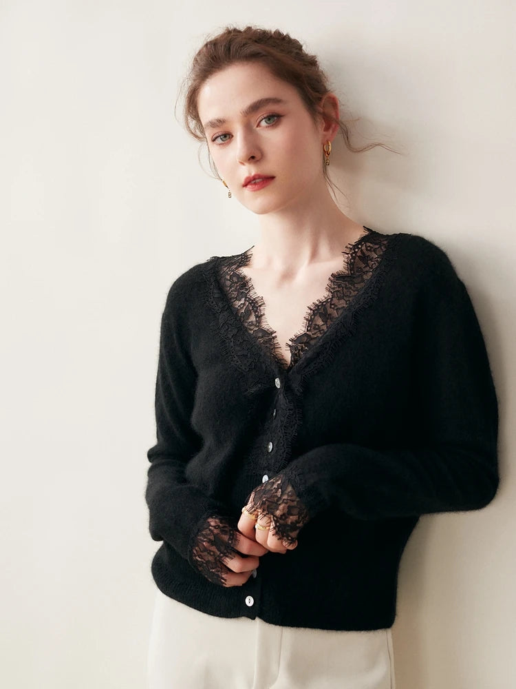 Kanten Vest voor Dames | Elara