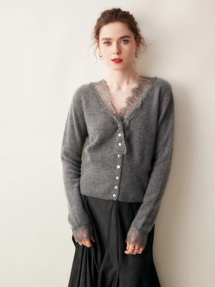 Kanten Vest voor Dames | Elara