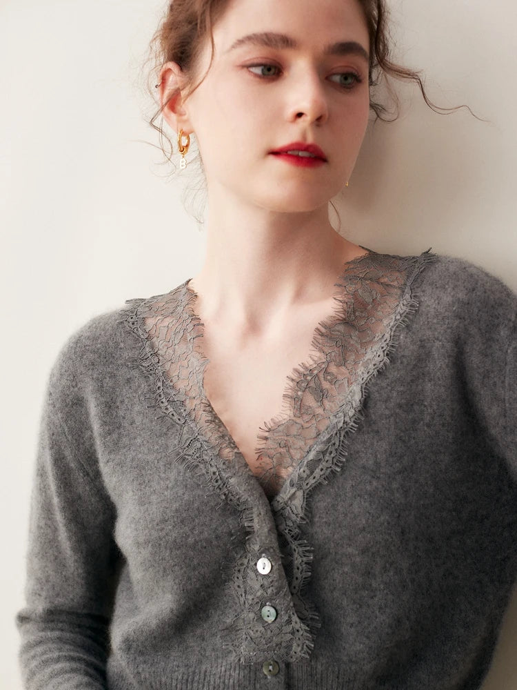 Kanten Vest voor Dames | Elara