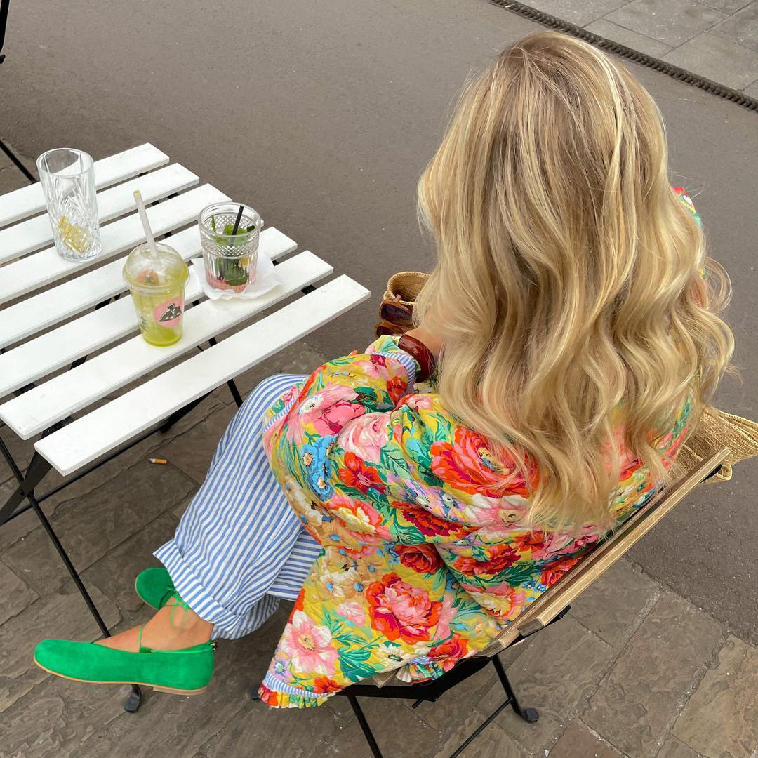 Kleurige Jas Elegante Stijl Voor Vrouwen | Selina