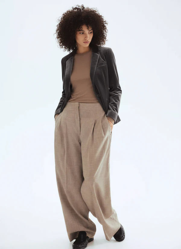 Slim-Fit Blazer Met Enkele Rij Knopen Voor Dames | Noella