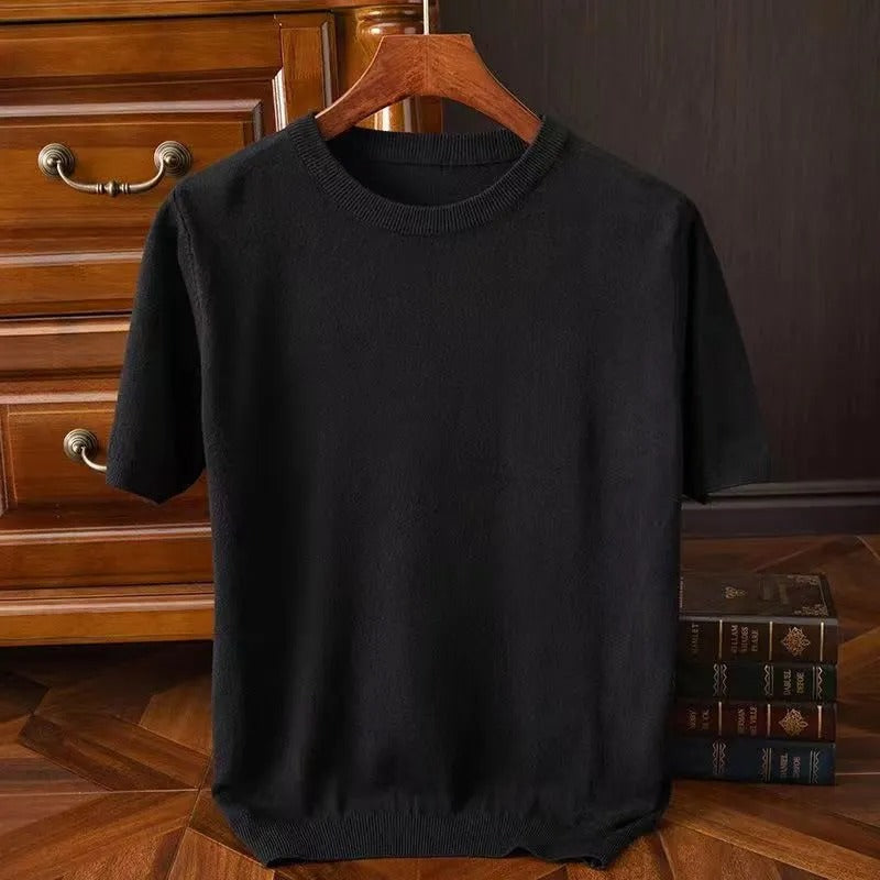 Stijlvol Gebreid T-shirt Voor Heren | William