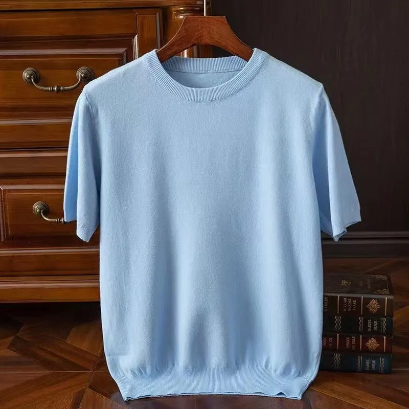 Stijlvol Gebreid T-shirt Voor Heren | William