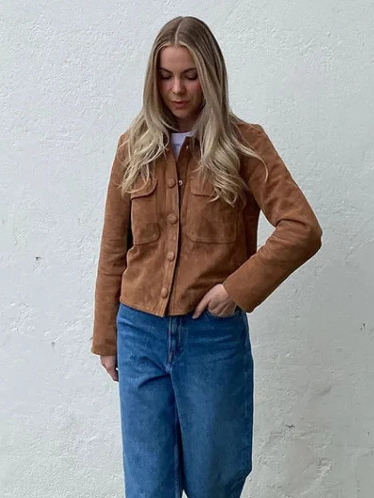 Suède Casual Jasje Voor Dames | Molly