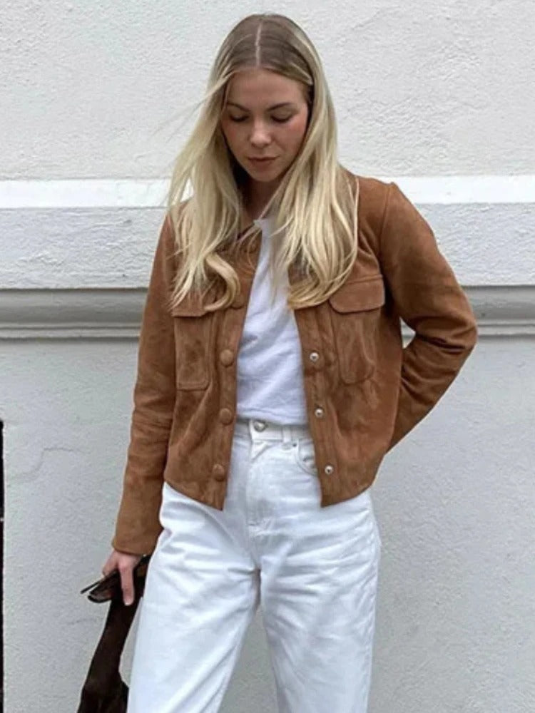Suède Casual Jasje Voor Dames | Molly