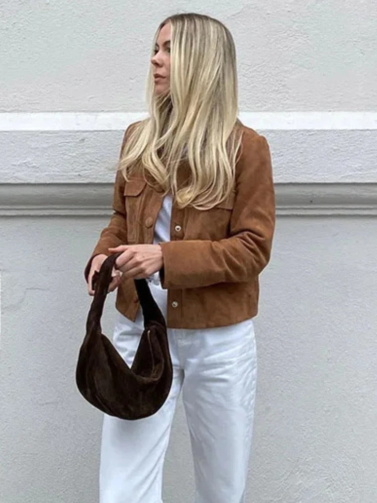 Suède Casual Jasje Voor Dames | Molly