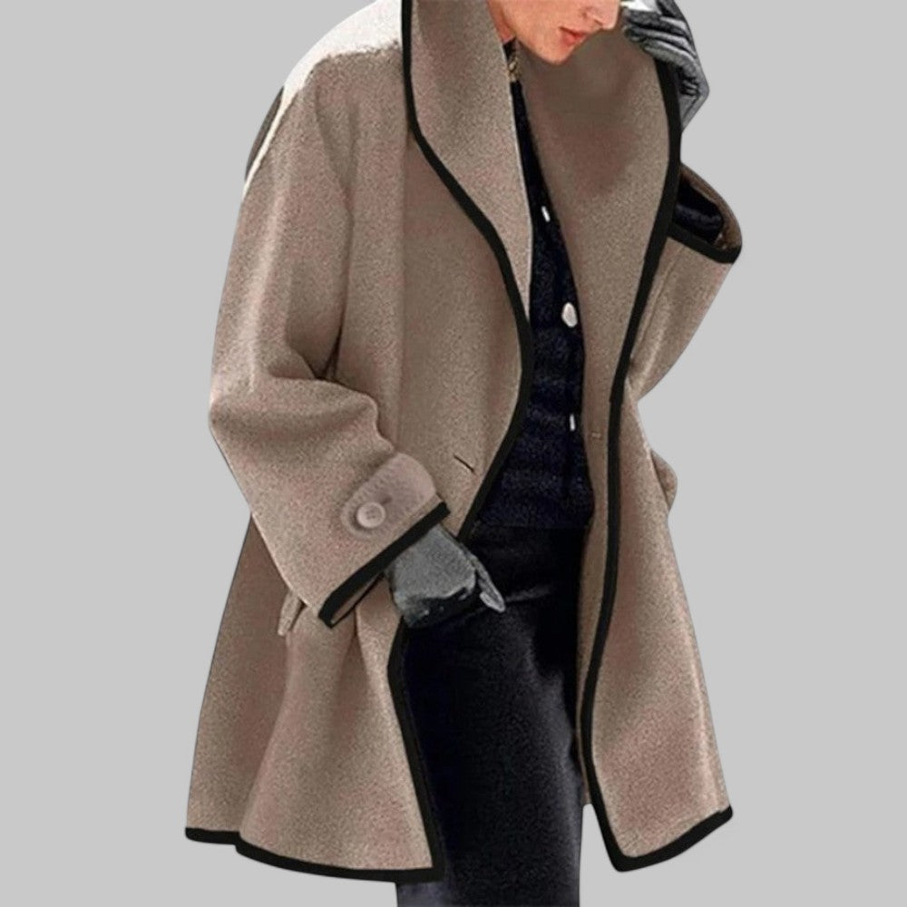 Winterjas met Knoopsluiting voor Dames | Andromeda
