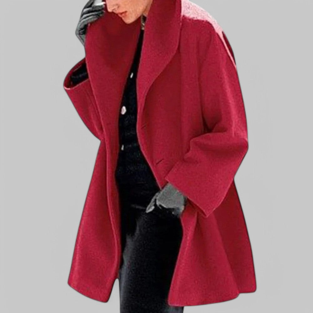 Winterjas met Knoopsluiting voor Dames | Andromeda