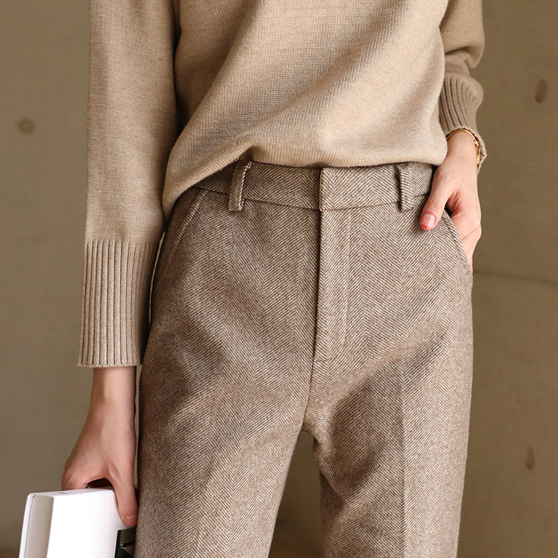 Classic Wool Broek Voor Dames | Terry