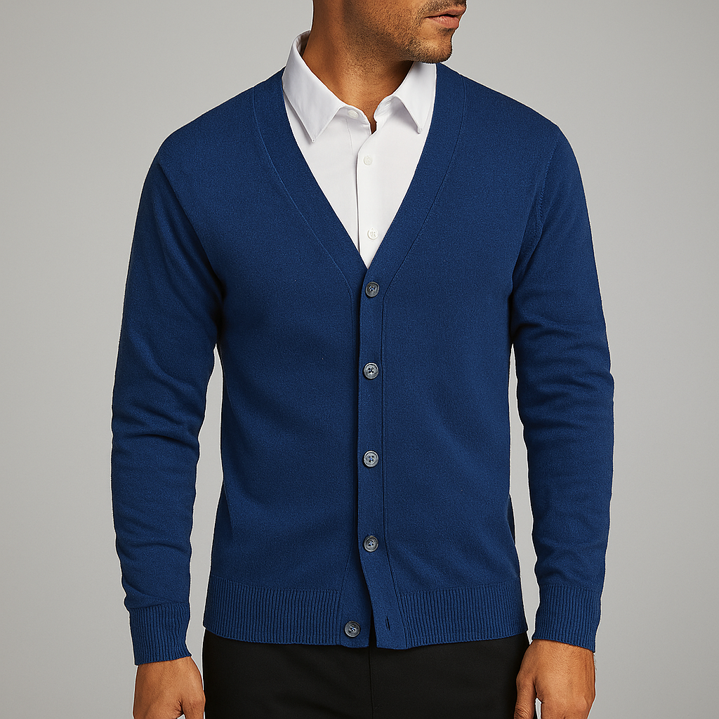 Gebreide V-Hals Trui voor Heren | Lucas