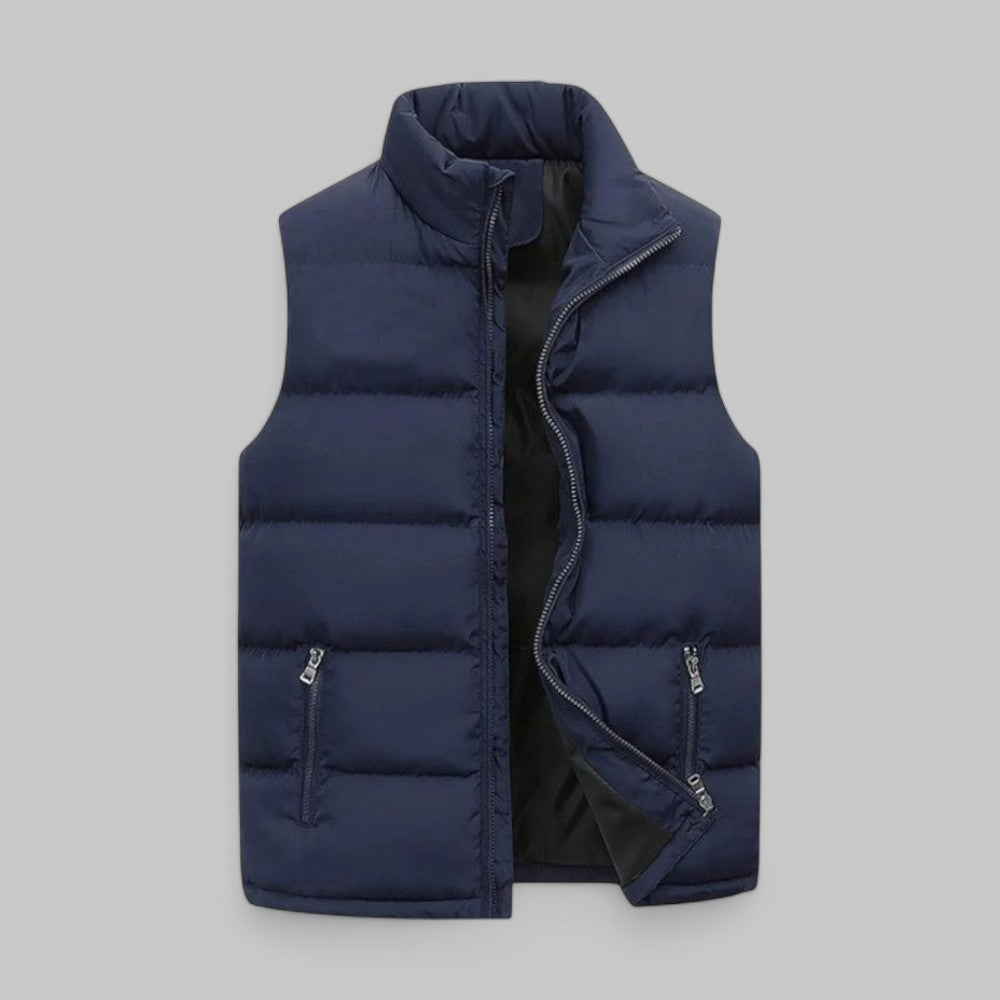Gewatteerd Gilet Voor Heren | Joem Marineblauw