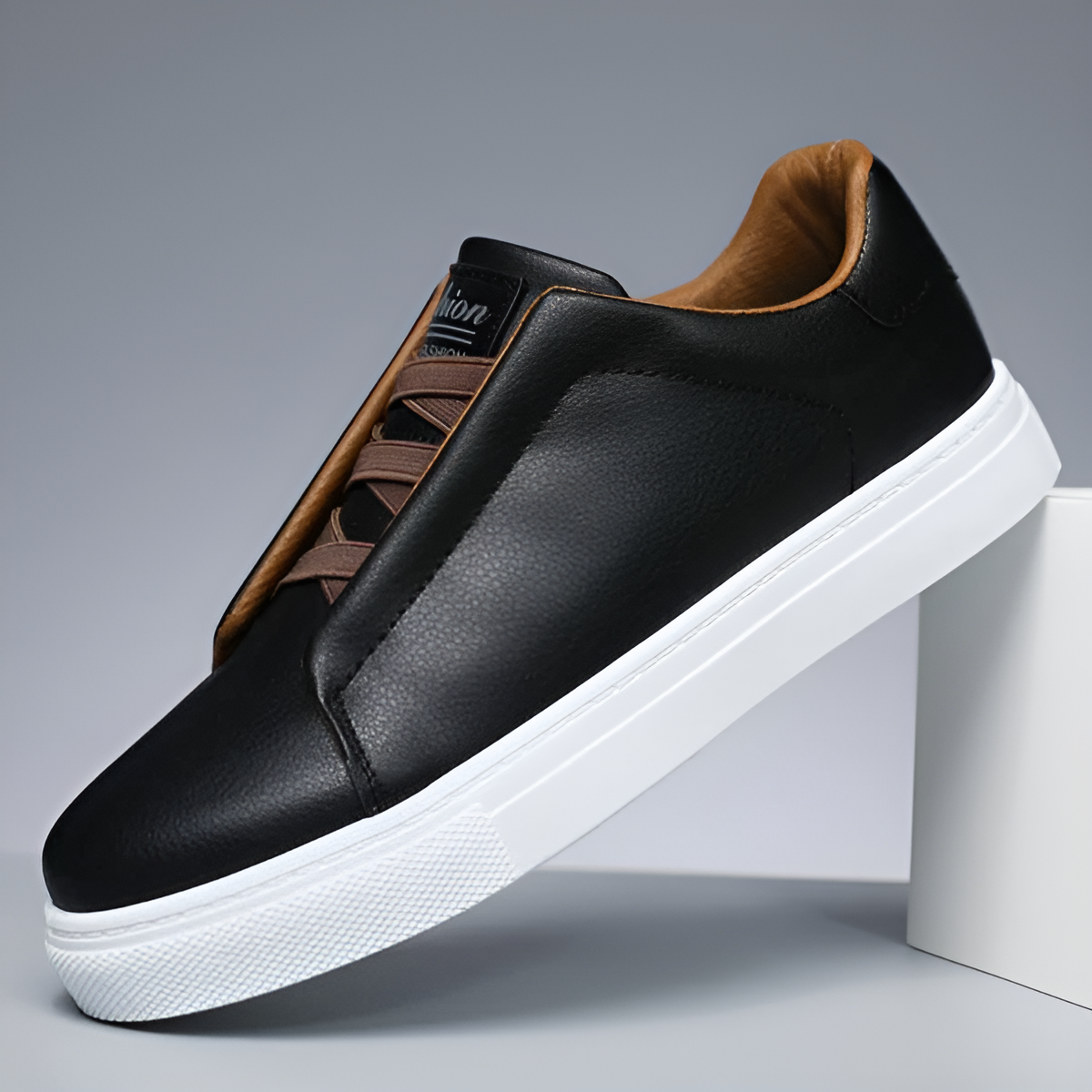 Heren Sneakers van Leer | Daan