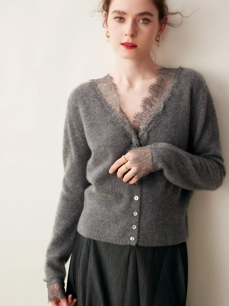 Kanten Vest voor Dames | Elara