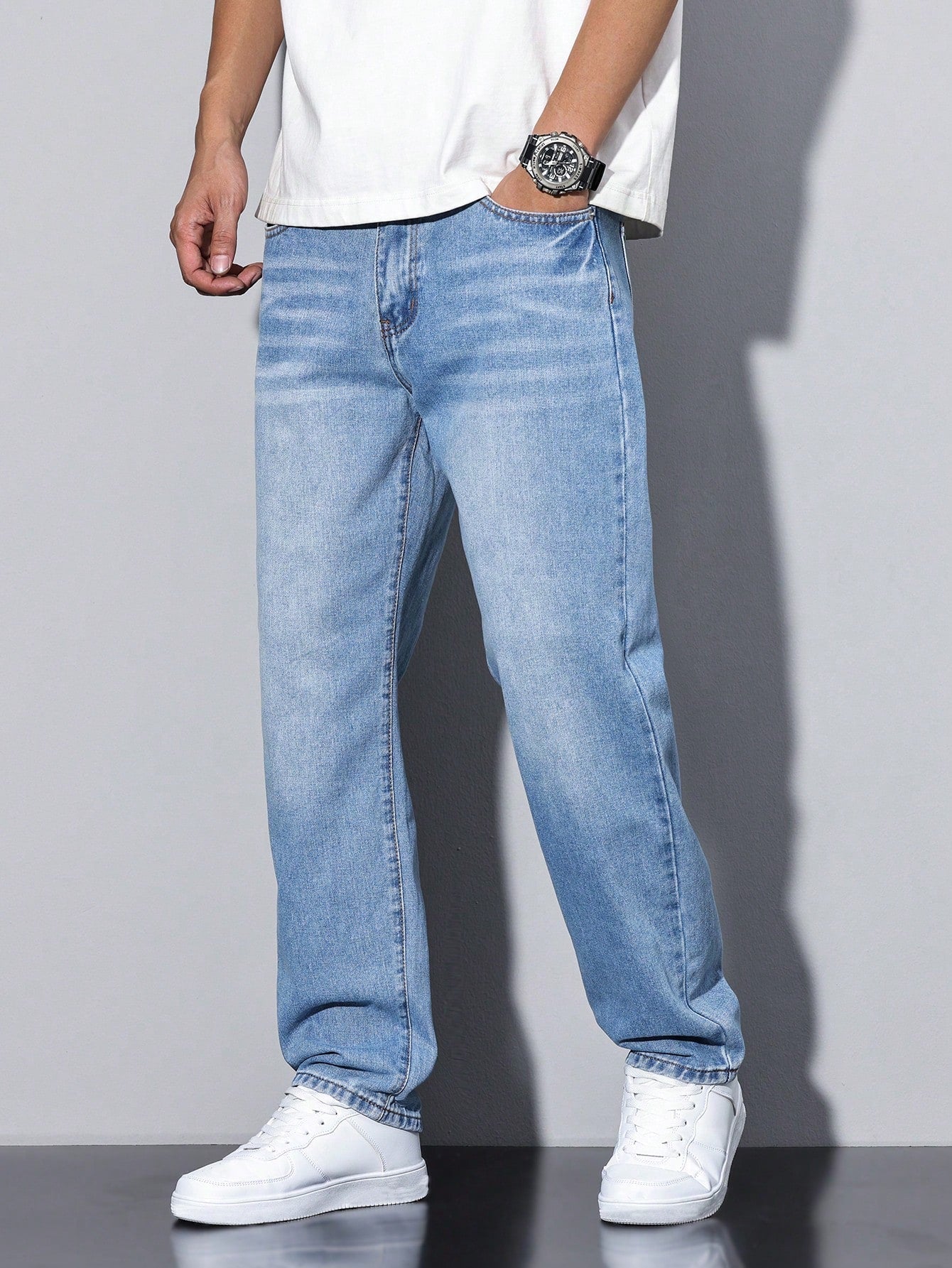 Rechte Relaxed Fit Jeans Voor Heren | Jester