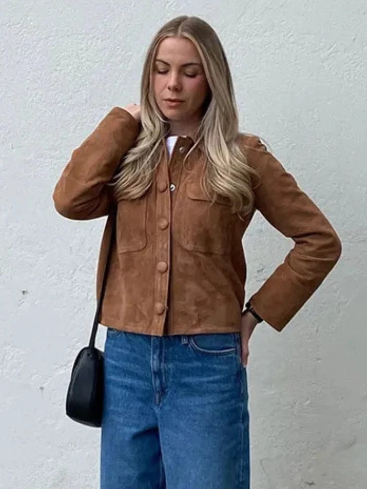 Suède Casual Jasje Voor Dames | Molly