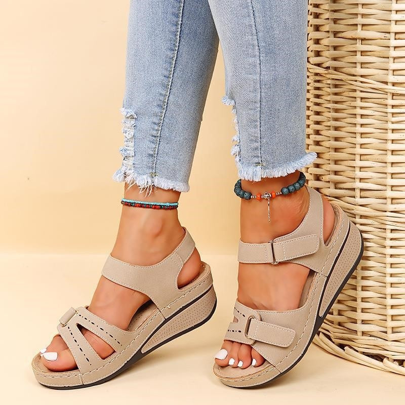 Verstelbare Sandalen met Dempende Zool voor Dames | Sofie