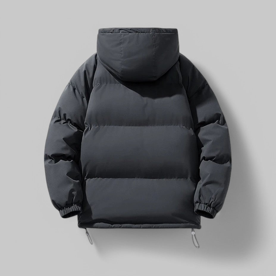 Warme Pufferjas met Capuchon voor Heren | Milo