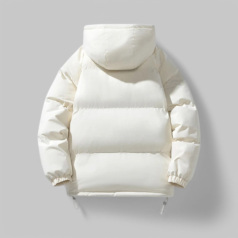 Warme Pufferjas met Capuchon voor Heren | Milo