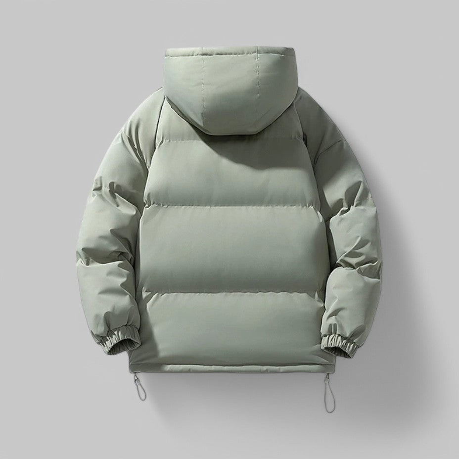 Warme Pufferjas met Capuchon voor Heren | Milo